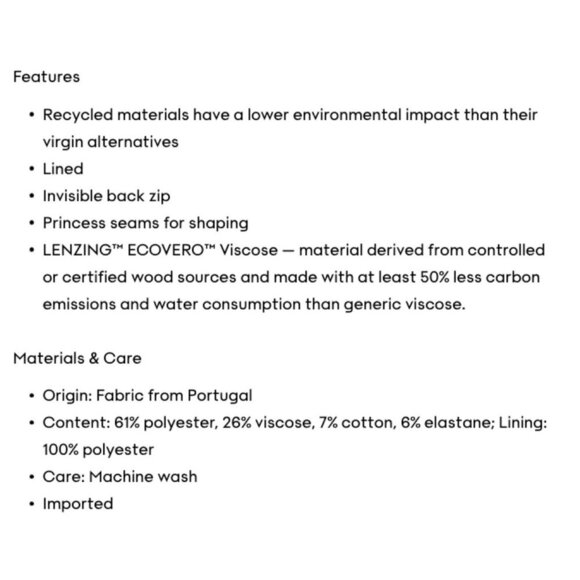 NWT Aritzia Wilfred Elegant Black Mini Dress, Size 6 - Picture 14 of 15